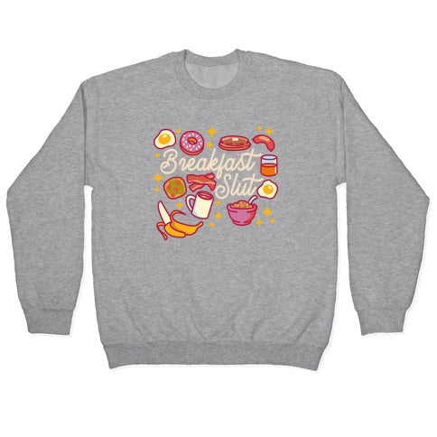 Breakfast Slut Crewneck Sweatshirt