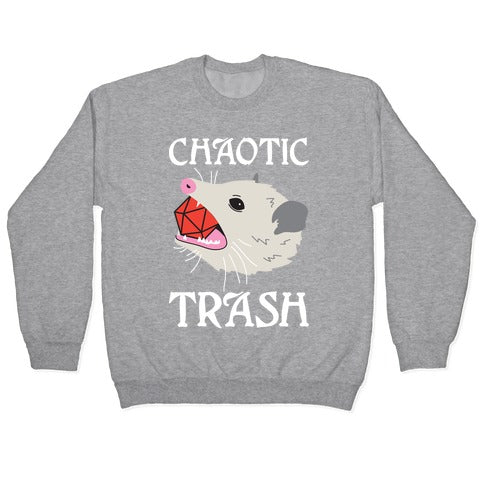 Chaotic Trash (Opossum) Crewneck Sweatshirt