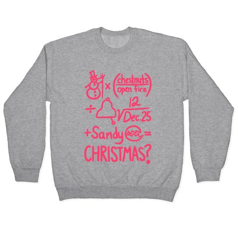 Christmas Equation Crewneck Sweatshirt