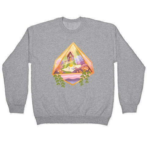 Cottagecore Terrarium Crewneck Sweatshirt
