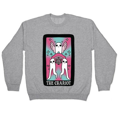 Creepy Cute Tarot : The Chariot Fresno Nightcrawler Crewneck Sweatshirt