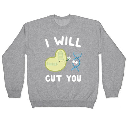 Crispr Will Cut You Crewneck Sweatshirt