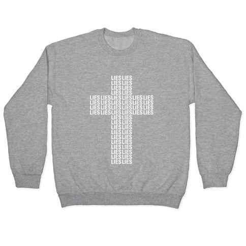 Cross of Lies Crewneck Sweatshirt