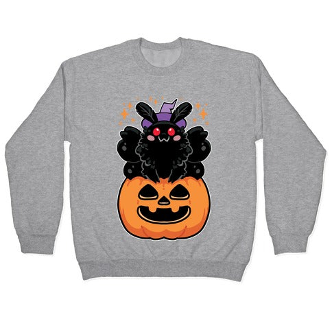 Cute Halloween Mothman Crewneck Sweatshirt