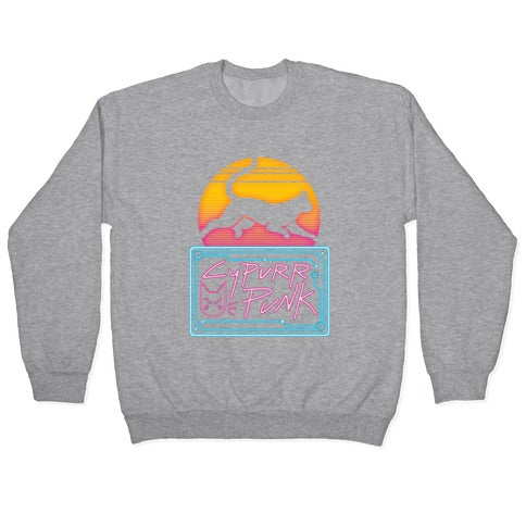 Cypurr Punk Crewneck Sweatshirt