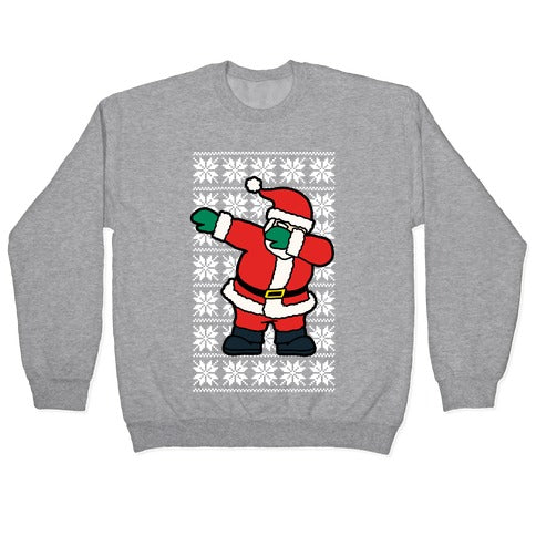 Dabbing Santa Crewneck Sweatshirt