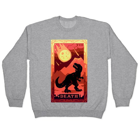 Death Dino Tarot Crewneck Sweatshirt