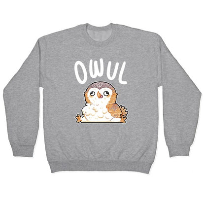 Derpy Owl Owul Crewneck Sweatshirt