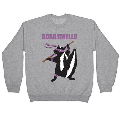 Donasmello (Donatello Skunk) Crewneck Sweatshirt