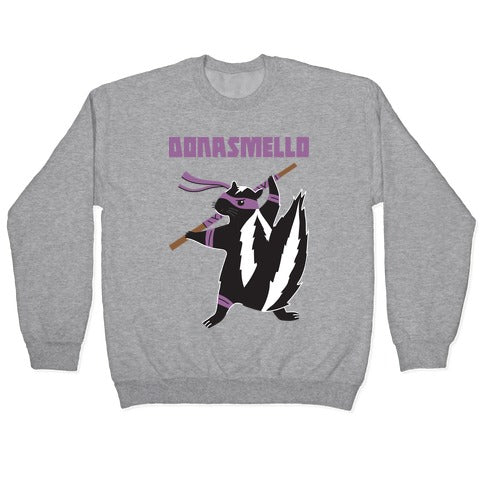 Donasmello (Donatello Skunk) Crewneck Sweatshirt