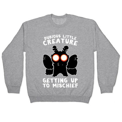 Dubious Little Creature Mothman Crewneck Sweatshirt
