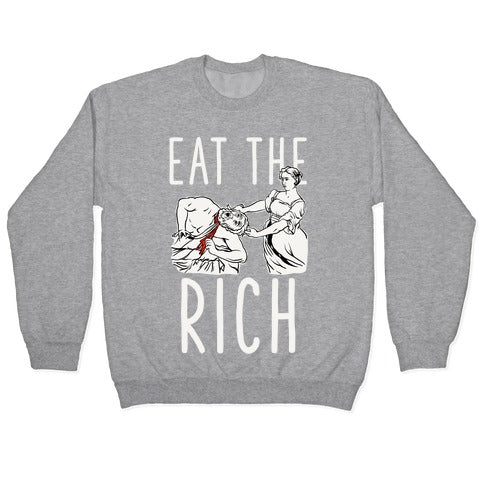 Eat The Rich Judith Beheading Holofernes Crewneck Sweatshirt