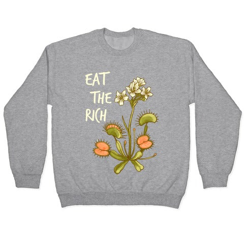 Eat The Rich Venus Fly Trap Crewneck Sweatshirt