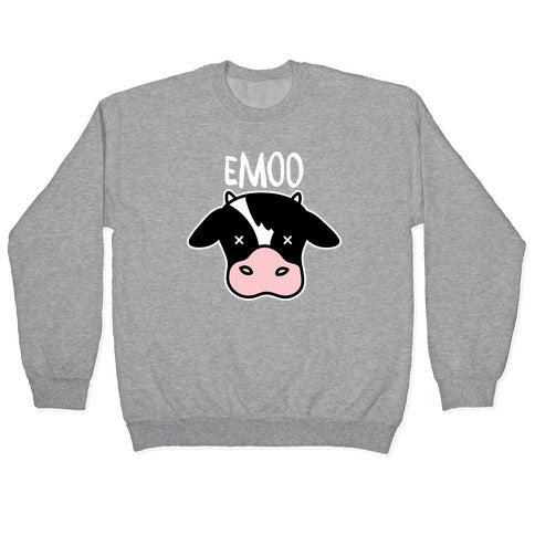 Emoo Emo Cow Crewneck Sweatshirt