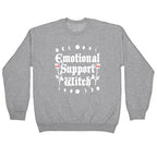 Emotional Support Witch Crewneck Sweatshirt