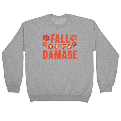 Fall Damage Crewneck Sweatshirt