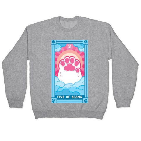 Five of Beans Crewneck Sweatshirt