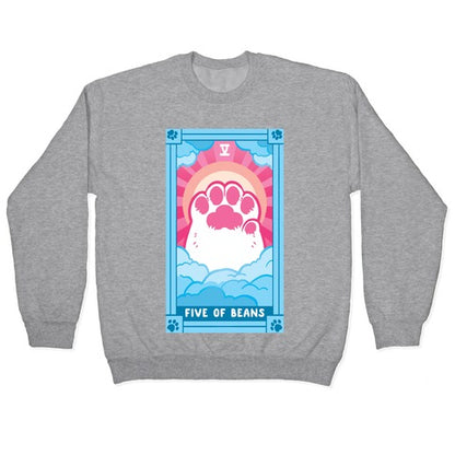 Five of Beans Crewneck Sweatshirt