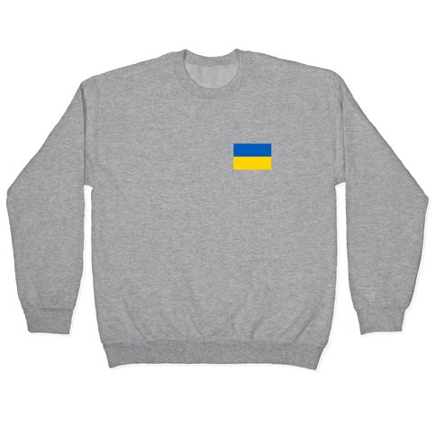 Flag Of Ukraine Crewneck Sweatshirt