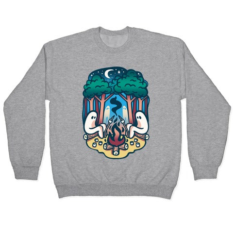Fresno Night Roasters White Print Crewneck Sweatshirt