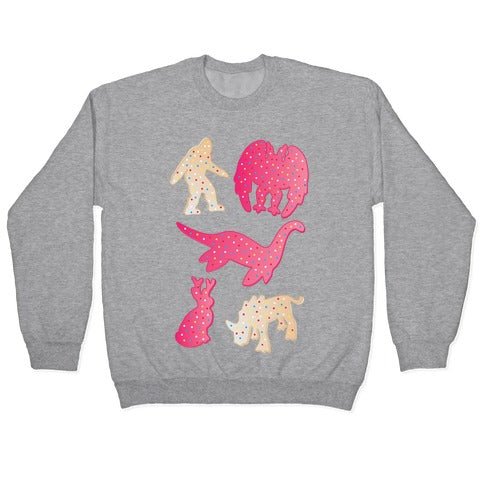 Frosted Cryptid Crackers Crewneck Sweatshirt