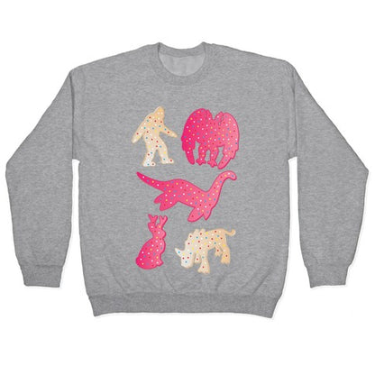 Frosted Cryptid Crackers Crewneck Sweatshirt