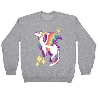 Gay Pride Dragon Crewneck Sweatshirt