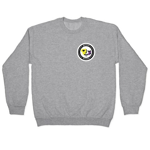 Gender Bender Patch Crewneck Sweatshirt