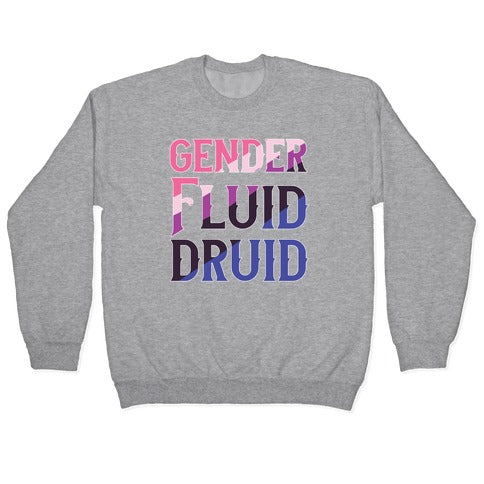 Genderfluid Druid Crewneck Sweatshirt