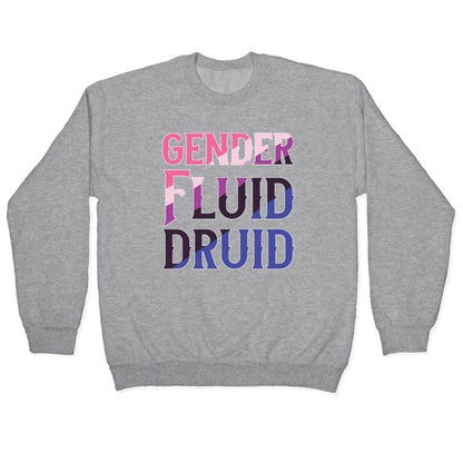 Genderfluid Druid Crewneck Sweatshirt