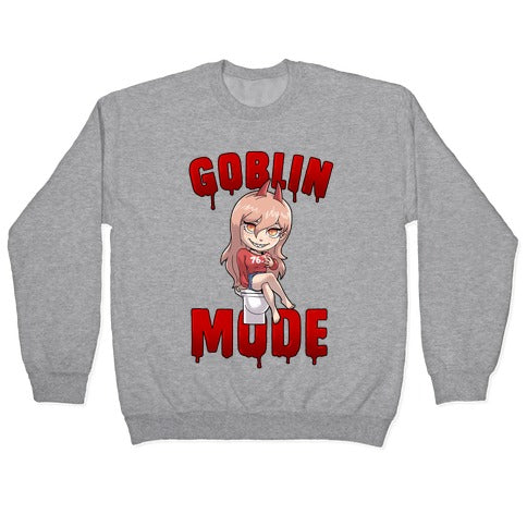 Goblin Mode Power Crewneck Sweatshirt