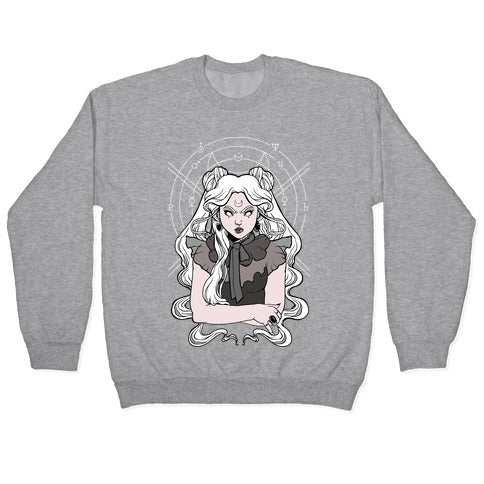 Goth Usagi (Sailor Moon Parody) Crewneck Sweatshirt