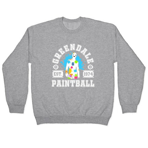 Greendale Community College Paintball Crewneck Sweatshirt