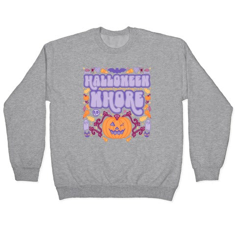 Halloween Whore Crewneck Sweatshirt