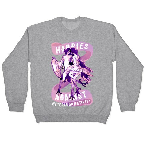 Harpies Against Heteronormativity Crewneck Sweatshirt