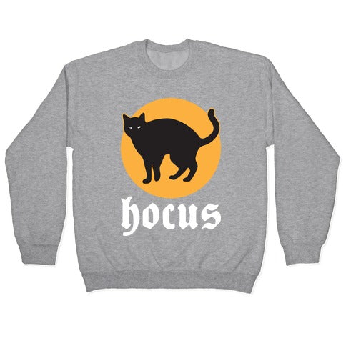 Hocus (Hocus Pocus Pair) - White Crewneck Sweatshirt