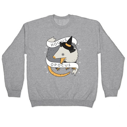 Hocus Opocus Opossum Crewneck Sweatshirt