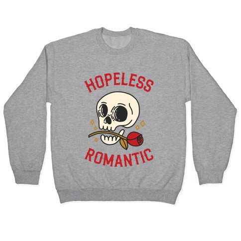 Hopeless Romantic (Skull) Crewneck Sweatshirt