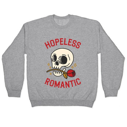 Hopeless Romantic (Skull) Crewneck Sweatshirt