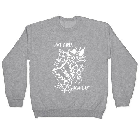 Hot Girls Read Smut Crewneck Sweatshirt