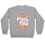 Howdy Fall Crewneck Sweatshirt