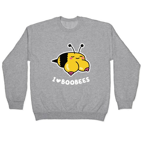 I Love Boobees Crewneck Sweatshirt