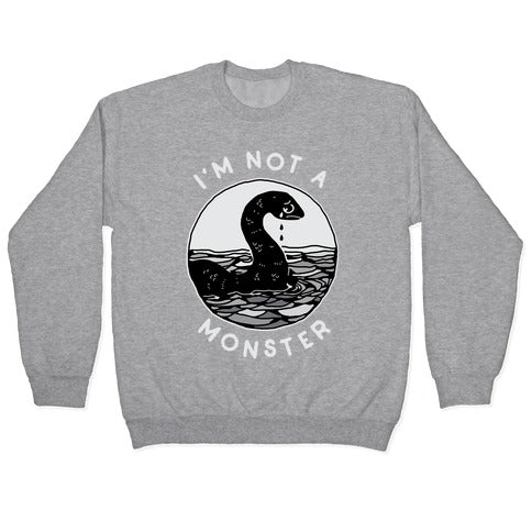 I'm Not a Monster (Nessy) Crewneck Sweatshirt