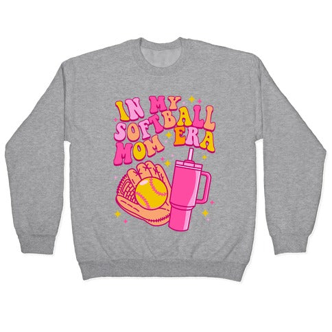 In My Softball Mom Era Crewneck Sweatshirt