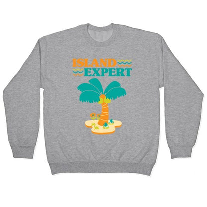 Island Expert (Animal Crossing) Crewneck Sweatshirt