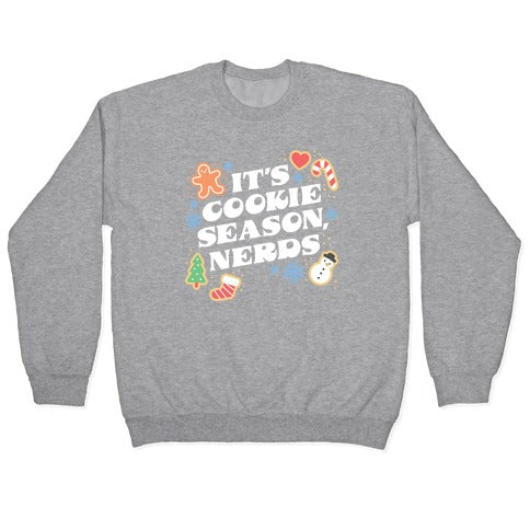 It's Cookie Season, Nerds Christmas Crewneck Sweatshirt