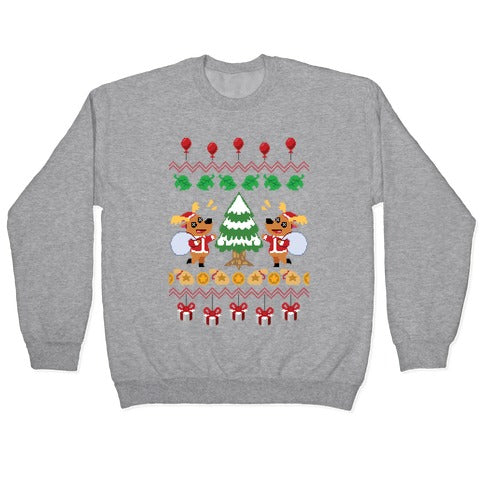 Jingle Animal Crossing Ugly Sweater Crewneck Sweatshirt