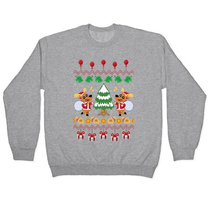 Jingle Animal Crossing Ugly Sweater Crewneck Sweatshirt