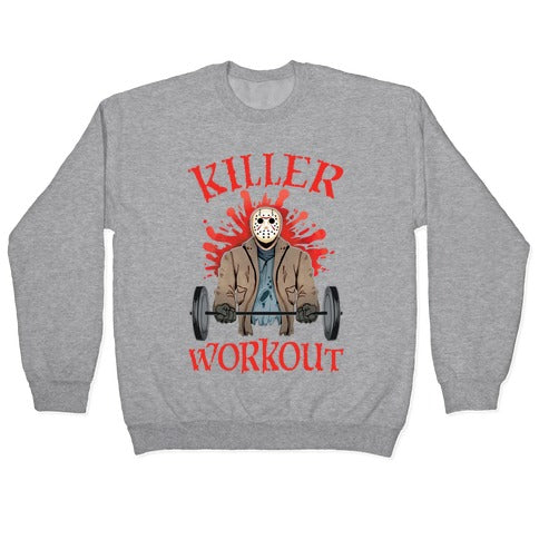 Killer Workout Crewneck Sweatshirt