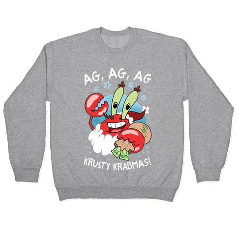 Krusty Krabmas! Crewneck Sweatshirt